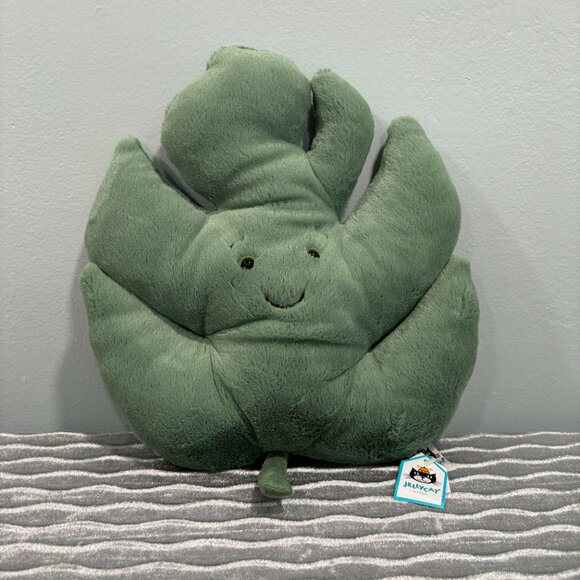 RARE Jellycat Tropical Palm Leaf BNWT - Picture 2 of 4